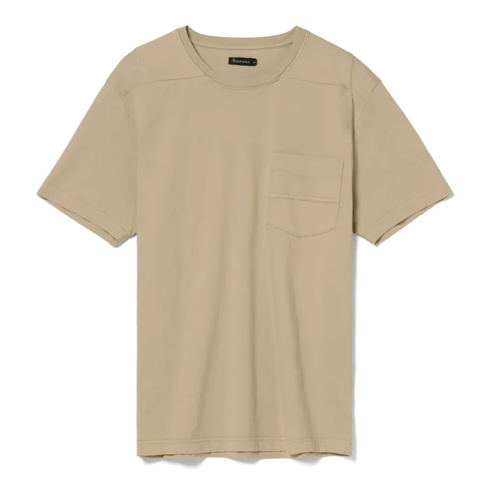 BNV CLASSIC - REGULAR FIT CREW NECK TEE - SAND