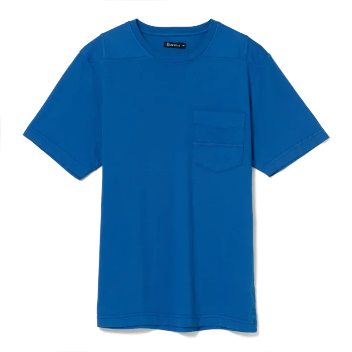 BNV CLASSIC - REGULAR FIT CREW NECK TEE - SNORKEL BLUE