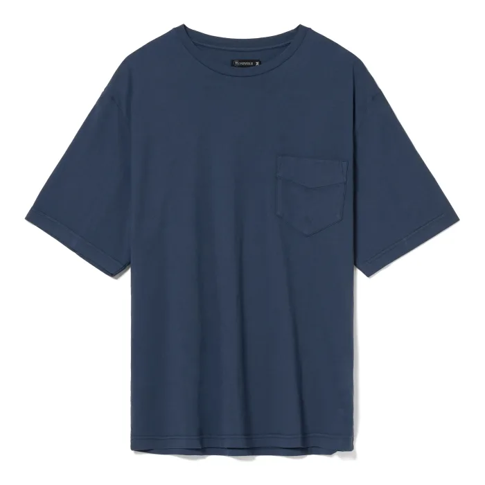 BNV CLASSIC - ARCHIVE FIT POCKET TEE - BLUE DEPTHS