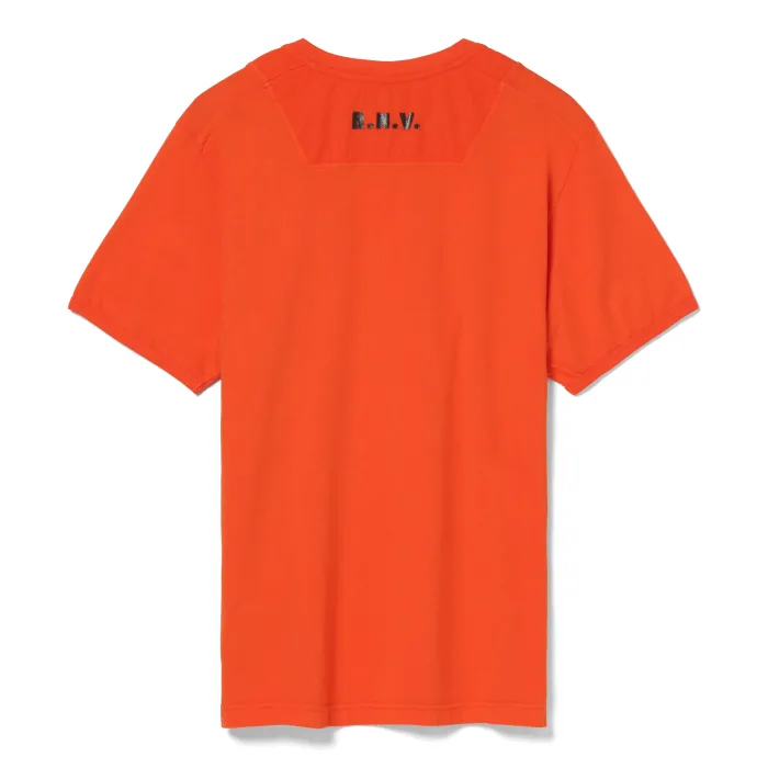 BNV CLASSIC - BIB FRONT TEE - SAFETY ORANGE - Image 2